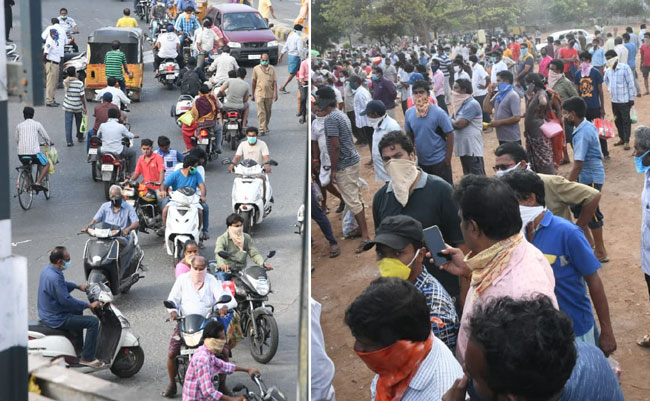 IN PICS: దేశవ్యాప్త లాక్‌డౌన్‌ చిత్రాలు