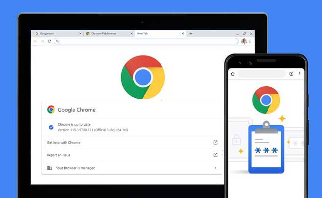 Google Chrome: aggiornamento Chrome…il nuovo