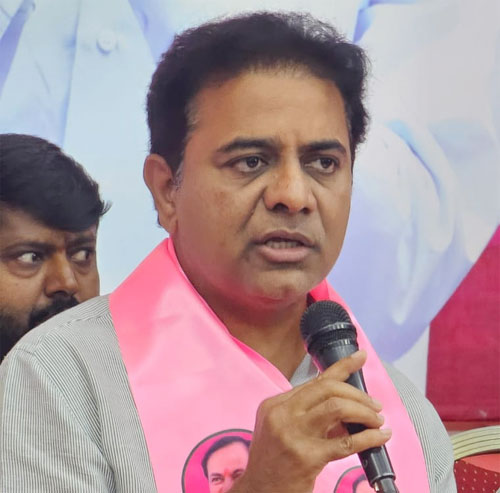 KTR: ఆ మూడు చోట్ల కాంగ్రెస్‌ డమ్మీ అభ్యర్థులు: కేటీఆర్‌