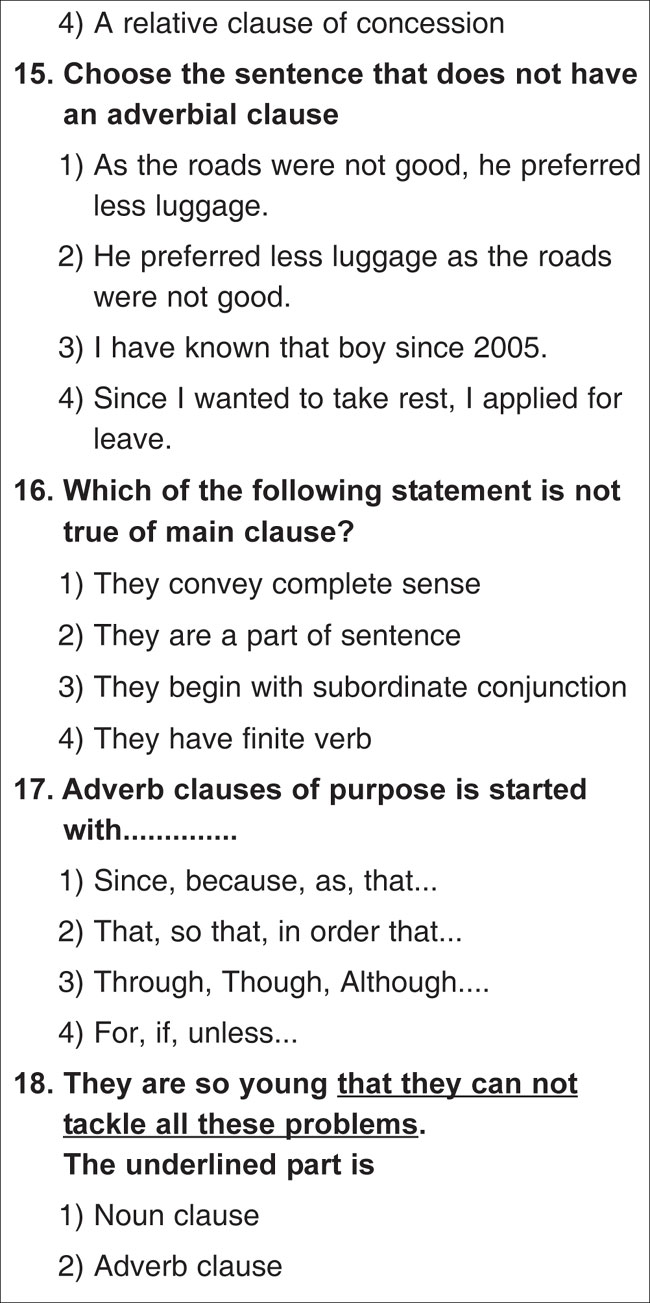 building blocks of sentences general