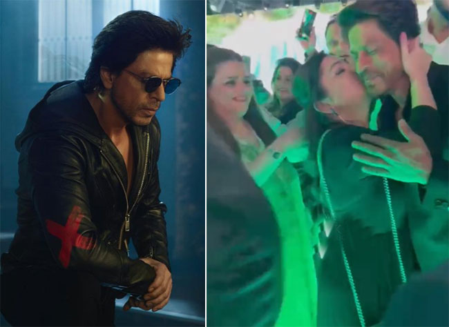Shah Rukh Khan షారుఖ్‌ను బలవంతంగా ముద్దు పెట్టుకున్న యువతి వీడియో వైరల్‌ Shah Rukh Khan 