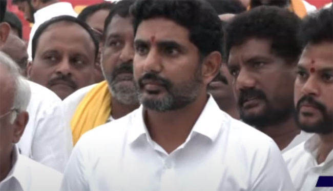 Nara Lokesh: వైకాపా అధికారంలోకి వచ్చిన రోజు నుంచే అక్రమ కేసులు: నారా  లోకేశ్‌ | nara lokesh comments after hunger strike