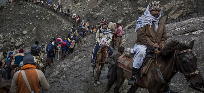 Amarnath Yatra అమర న థ య త ర రద ద