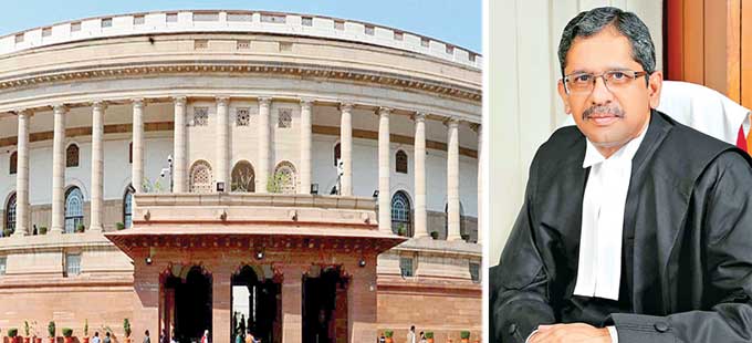 Justice NV Ramana: పార్లమెంటులో చర్చలపై జస్టిస్‌ రమణ కీలక వ్యాఖ్యలు! - Vimarsana News