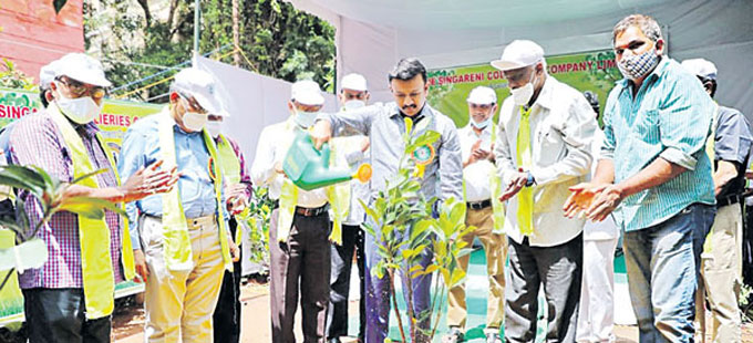 సింగరేణిలో వృక్షారోపణ్‌ అభియాన్‌ - Vimarsana News
