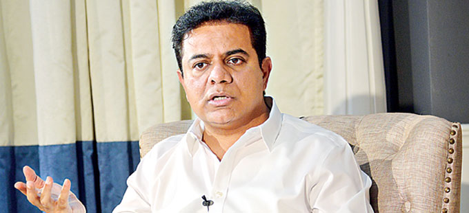 అప్పుల్లేని రైతుల్ని చూడాలి అదే మా సంకల్పం: కేటీఆర్‌ - Vimarsana News
