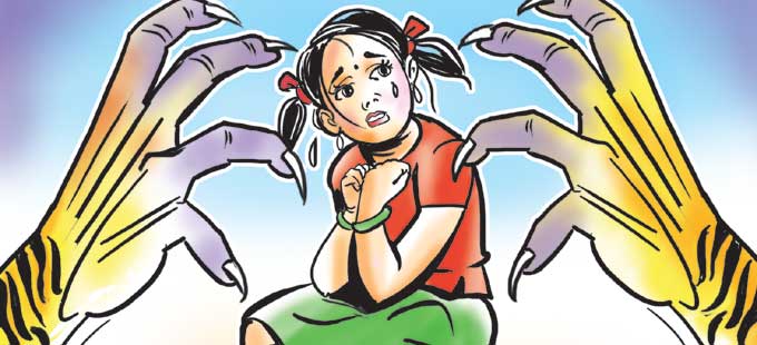 కామాంధుల చెరలో బాల్యం - Vimarsana News