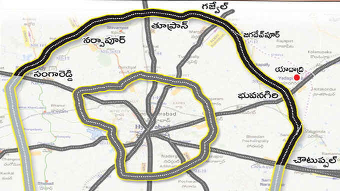 Inner Ring Road in Amaravati, Guntur, Krishna District – Map, Mandals and  Villages – hello ap