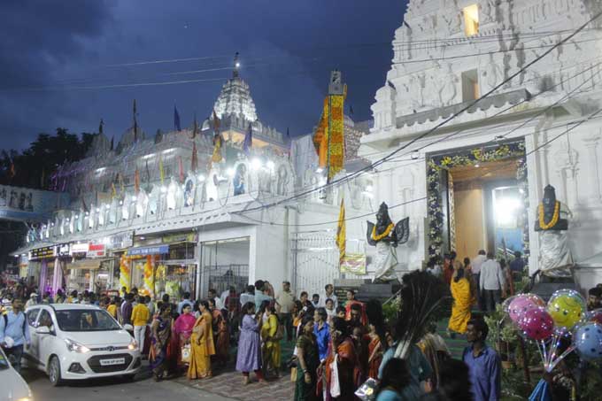 హైదరాబాద్‌: కాచిగూడ శ్యామ్‌ మందిర్‌లో కృష్ణాష్టమి వేడుకలు