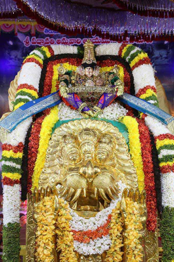 Tiruchanoor: నరసింహస్వామి అలంకారంలో పద్మావతి అమ్మవారు