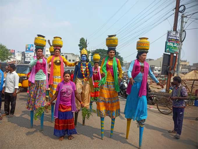 Vizianagaram విజయనగరం ఉత్సవాలు ప్రారంభం Vizianagaram Cultural Events