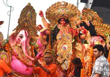 Hyderabad: బెంగాలీ సంస్కృతి సంఘం ఆధ్వర్యంలో నవరాత్రి ఉత్సవాలు