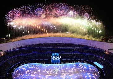 Winter Olympics : సందడిగా వింటర్‌ ఒలింపిక్స్‌ ముగింపు వేడుకలు