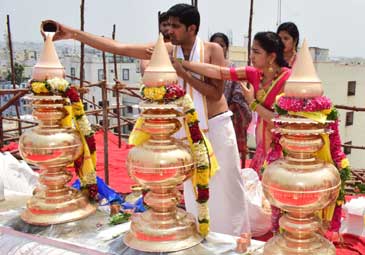 kukatpally: కూకట్‌పల్లి రామాలయంలో విగ్రహ ప్రతిష్ఠాపన