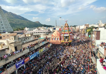 Tamil Nadu: కనులపండువగా అరుణాచలేశ్వరస్వామి రథోత్సవం