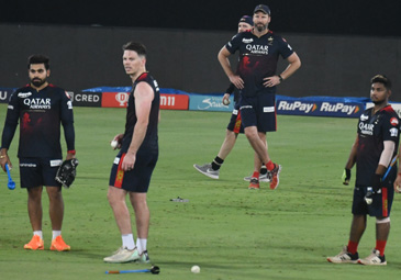 Cricket News: ఉప్పల్‌ స్టేడియంలో ఉత్సాహంగా ఆటగాళ్ల ప్రాక్టీస్‌