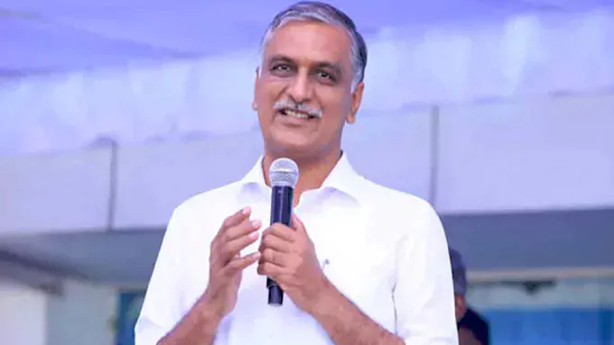 కాంగ్రెస్‌ నేతలకు హరీశ్‌రావు సవాల్‌