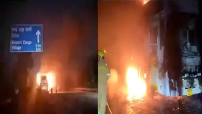 స్లీపర్‌ బస్సులో మంటలు.. 9 మంది సజీవదహనం