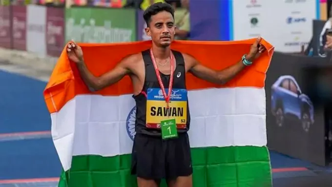 ఆసియా క్రీడల్లో మారథన్‌లో సావన్‌కు రజతం