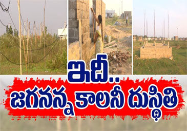 Andhra News: కనీస మౌలిక వసతులు లేక.. దారుణంగా జగనన్న కాలనీలు