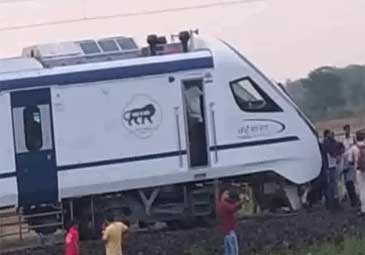 Vande Bharat: వందే భారత్ ఎక్స్‌ప్రెస్‌పై విరిగిపడిన చెట్టు కొమ్మలు