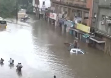 Heavy Rains: నాగ్‌పుర్‌లో భారీ వర్షాలు.. లోతట్టు ప్రాంతాలు జలమయం