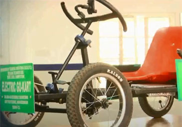 Electric Go Kart: తక్కువ ఖర్చుతో ఎలక్ట్రిక్‌ ‘గో- కార్ట్‌’.. పాలిటెక్నిక్‌ విద్యార్థుల ప్రతిభ