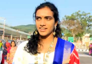 PV Sindhu: తిరుమల శ్రీవారిని దర్శించుకున్న పీవీ సింధు