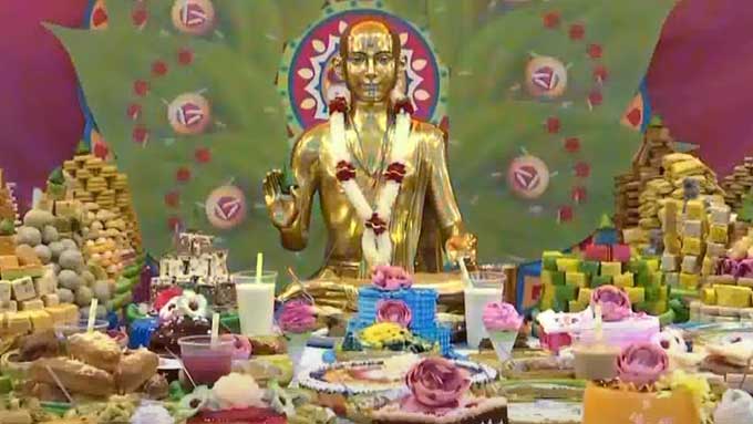 Annakoot: వైభవంగా అన్నకూట్ మహోత్సవం.. భారీగా తరలి వచ్చిన భక్తులు ...